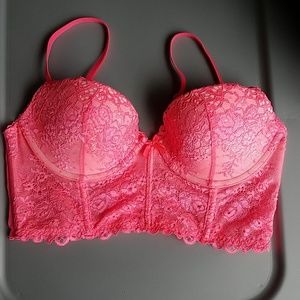 VS Dream Angels Pink Lace Push Up